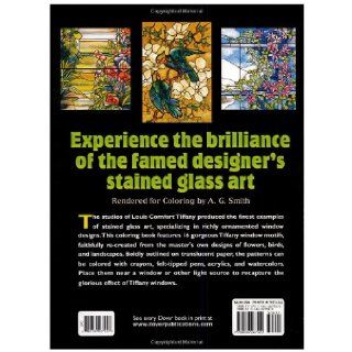 Tiffany Designs Stained Glass Coloring Book (Dover Design Stained Glass Coloring Book) A. G. Smith 9780486267920  Children's Books