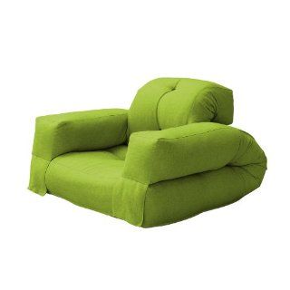 Fresh Futon Hippo Convertible Futon Chair/Bed, Lime Mattress   Futon Mattresses