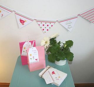 hen night bunting by little fish events