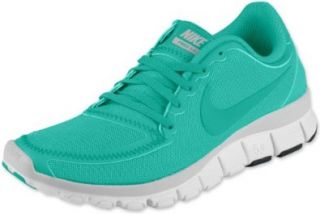 Nike Women's Free 5.0 V4   New Green / New Green White Wolf Grey, 5.5 B US Shoes