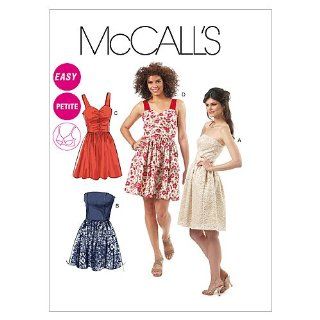 McCall's Patterns M6349 Misses'/Miss Petite Dresses, Size EE (14 16 18 20)