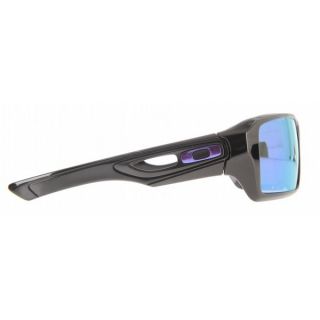 Oakley Eyepatch 2 Sunglasses Polished Black w/ Violet Iridium