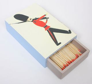 marching soldier matchbox by madebymaddox