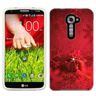 Sprint LG G2 Red Present in Ornaments Phone Case Cover Cell Phones & Accessories