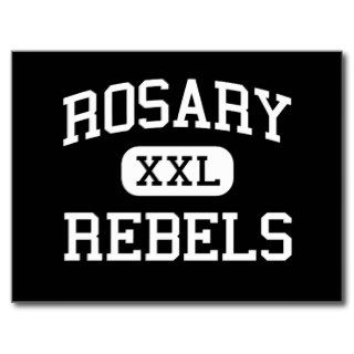 Rosary   Rebels   High   Saint Louis Missouri Postcard