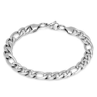 Steeltime Stainless Steel Necklace and Bracelet