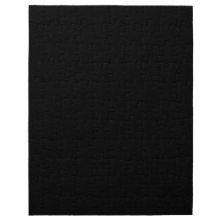Solid Black Background   Add Your Message Puzzle