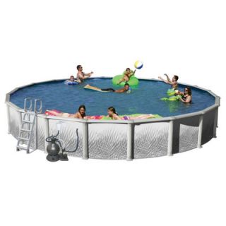 Heritage Pools Oval Complete Hamilton Above Ground Pool Package