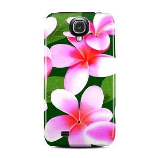 Pink Plumerias Design Clip on Hard Case Cover for Samsung Galaxy S4 GT i9500 SGH i337 Cell Phone Cell Phones & Accessories