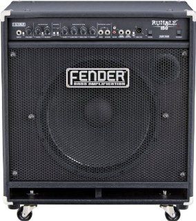 Fender Rumble 150 150 Watt 1x15 Inch Bass Combo Amp   Black Musical Instruments