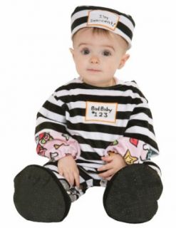 Forum Infant Baby Prisoner Jail Inmate Halloween Costume 2 4T Clothing