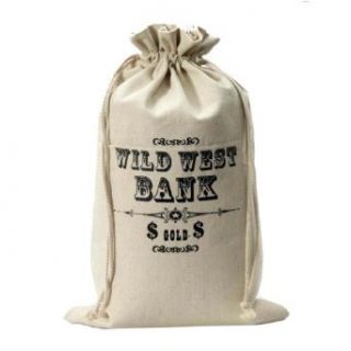 Wild West Bank Money Bag Costume Accessories Clothing