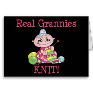 Real Grannies KNIT Cards