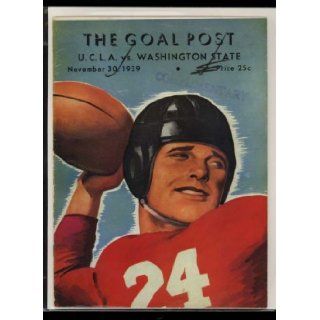Jackie Robinson Football Game Program (1939) UCLA (home) vs Washington State Jackie Robinson Books
