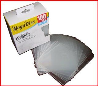 Megadisc Cd / DVD Plastic Keepers Clear 500 Pk (Memorex Similar Quality) Electronics
