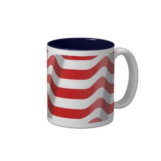Waving American Flag Mug