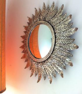 silver leaf mirror by the forest & co