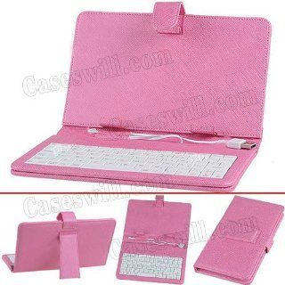 Nextbook 8" Pink Android Tablet Case with USB Keyboard for Nextbook 8 & Premium 8 SE Computers & Accessories