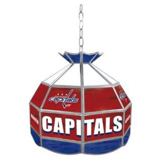 Nhl Washington Capitals Stained Glass Tiffany Lamp Toys & Games