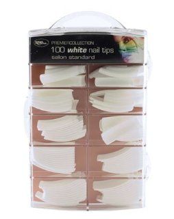 Royal 100 Salon Standard White Nail Tips  False Nails  Beauty