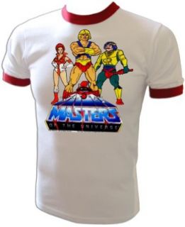Vintage 1983 Mattel He Man Masters of the Universe Cartoon Heroesl T Shirt Clothing