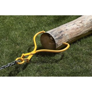 Roughneck High Carbon Steel Skidding Tongs — 23in. Jaw Opening  Log Skidding