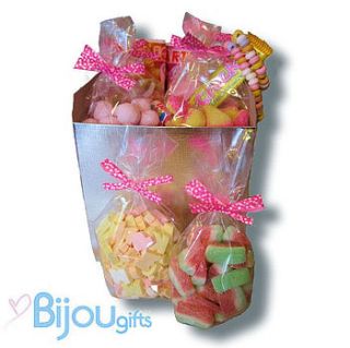 girly sweet hamper by bijou gifts