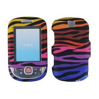 For T Mobil Samsung T359 Smiley Accessory   Color Zebra Designer Hard Case Cover Cell Phones & Accessories