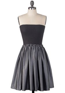 Debutante Ball Convertible Dress in Grey  Mod Retro Vintage Dresses