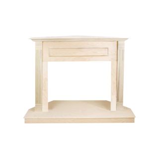 Comfort Flame Cabinet Corner Mantel — 32in., Unfinished, Model# C32TU