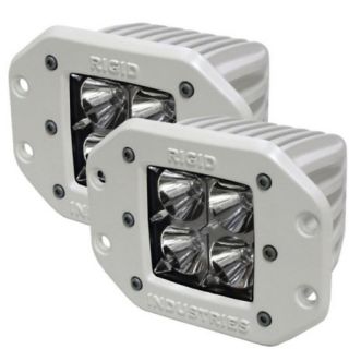 Rigid Industries M Series Dually Flush Mount LED Floodlights Pair 759577
