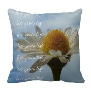 Life Quote Throw Pillows