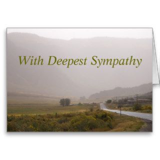 With Deepest Sympathy Cards