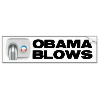 Obama Blows Bumper Stickers
