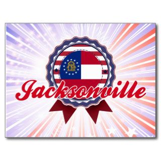 Jacksonville, GA Post Card