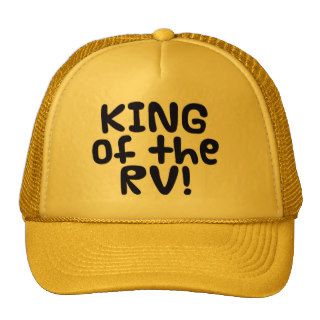 King Of The RV T shirts, Accessories And Gifts Hats