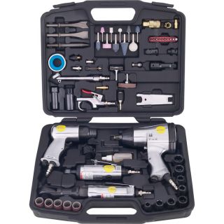 Air Tool Kit — 71-Pc. Set  Air Accessory   Tool Kits