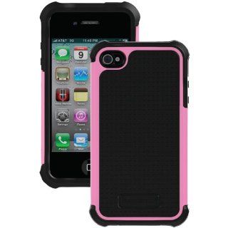 Ballistic Sa0582 M365 Iphone(R) 4/4S Sg Case (Black Silicone/Black Tpu/Pink Pc) Cell Phones & Accessories