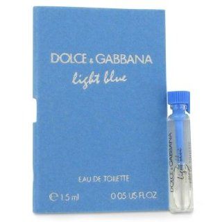 Dolce & Gabbana light blue eau de parfum sample size 0.05oz/1.5ml x 16 tubes  Beauty