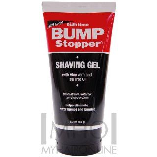 High Time Bump Stopper Shave Gel With Aloe & Tea Tree Oil 5.3 oz. Health & Personal Care