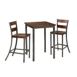 Shop Home Styles 5411 359 Cabin Creek 3 Piece Bistro Set at the  Furniture Store. Find the latest styles with the lowest prices from Home Styles