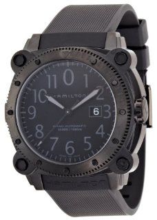 Hamilton Men's H78585333 Khaki Navy BelowZero Black Dial Watch Hamilton Watches