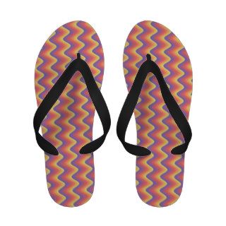 Wavy Lines Sandals