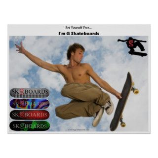 I'm G Skateboards Poster