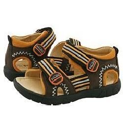 Venettini Kids 62 5762B Brown/ Orange Sandals   Size 8 T Venettini Kids Sandals