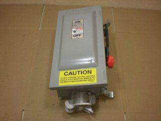 HNF361JPN SIEMENS 30 AMP, 3POLE, NON FUSIBLE SAFETY DISCONNECT SWITCH HEAVY DUTY, 600VAC, NEMA 3R, 3S, 12, 13250VDC W/ PYLE NATIONAL 30A 3P 4 WIRE RECEPTACLE HNF361 JPN   Electrical Outlet Switches  