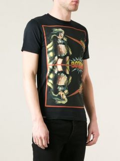 Philipp Plein Superhero Print T shirt   First Boutique