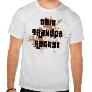 This Grandpa Rocks T Shirt Tshirt