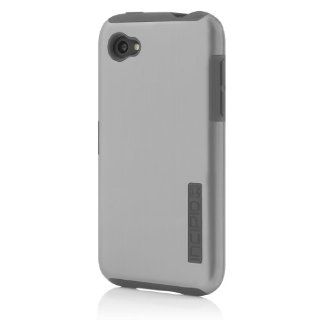 Incipio HT 365 DualPro Shine Case  for the HTC First   1 Pack   Retail Packaging   Silver/Gray Cell Phones & Accessories