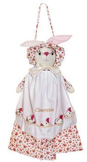 personalised rabbit pyjama case by hidden lily